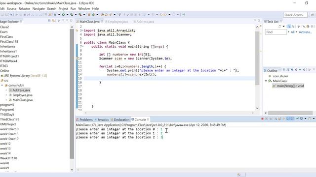 Java Arrays Part 2: Printing Elements | Reading Elements | Calculating Total (sum) and Average смотреть онлайн