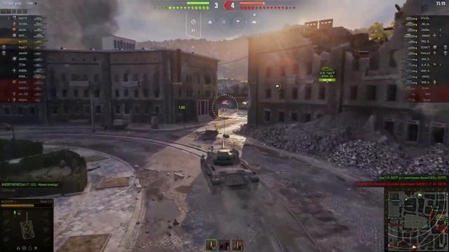 Затащили бой хитростью Skoda T27 Химмельсдорф Мир Танков ход конем боевой пропуск царство теней WoT смотреть онлайн