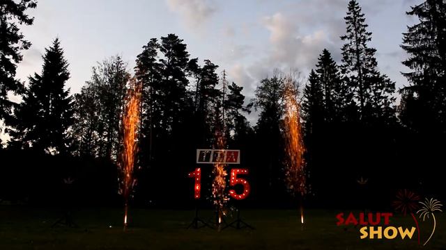 Фейерверк с огненными надписями на Корпоративе компании ТТЛ 2019 год смотреть онлайн