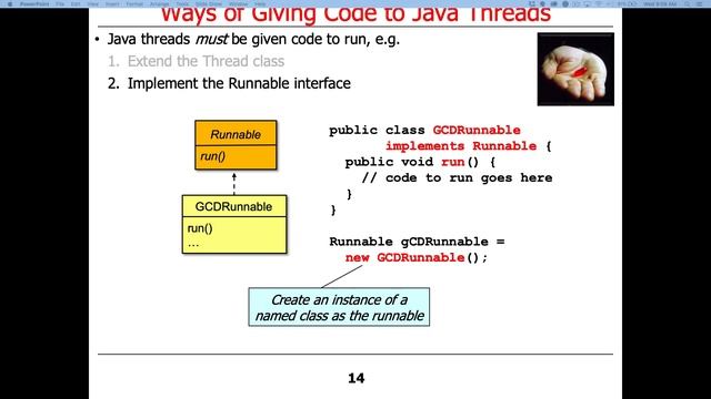 Java Threads: Ways of Giving Code to a Thread смотреть онлайн