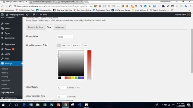 Como crear menu pegajoso (sticky) y ajustar tamaño con scroll en Wordpress смотреть онлайн