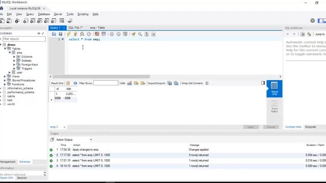 Java web application insert date in database using date picker, JSP, jQuery, MySQL смотреть онлайн