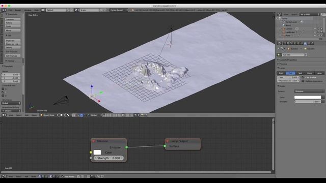 Blender tutorial: Create an Island Environment. смотреть онлайн