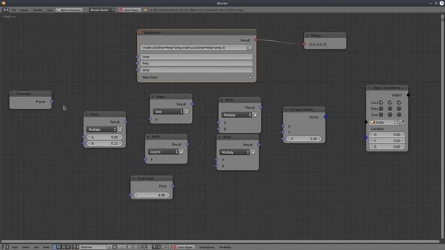 Expressions & Scripts | Blender Animation Nodes (Visual Programming for Artists) смотреть онлайн