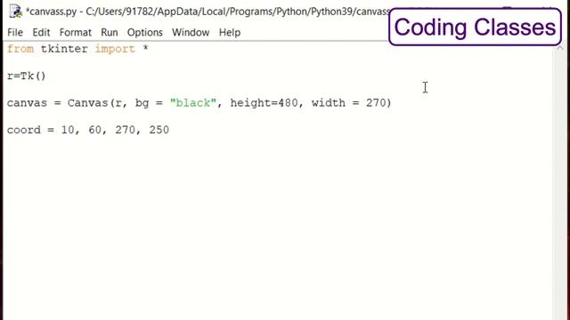 Python GUI - Tkinter in Python - How to make Canvas and Draw Arc смотреть онлайн