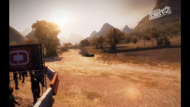 DIRT 2 gameplay GTX 260 core edition смотреть онлайн