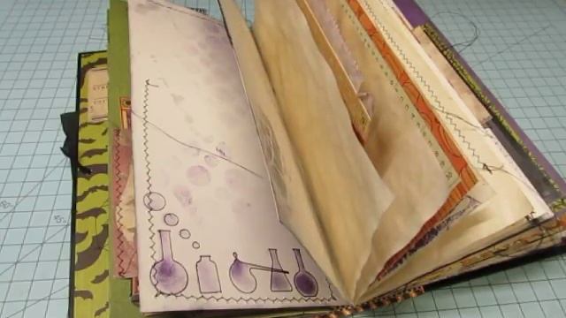 "The Book of Secrets" Halloween Junk Journal смотреть онлайн