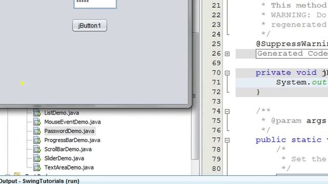 Bài 39 Java Swing Password Field смотреть онлайн