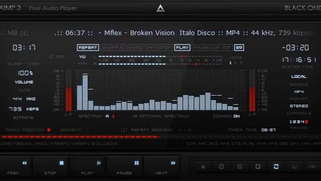 Mflex Broken Vision Italo Disco on AIMP3 PLAYER смотреть онлайн