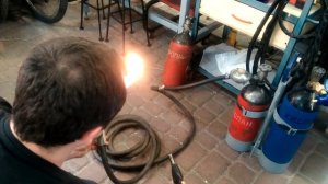 Газовая горелка на пропане