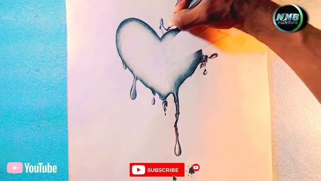 How to draw Broken Heart ? | How to draw Broken Heart bleeding | Hat love Drowing | Drowing Tutoria смотреть онлайн