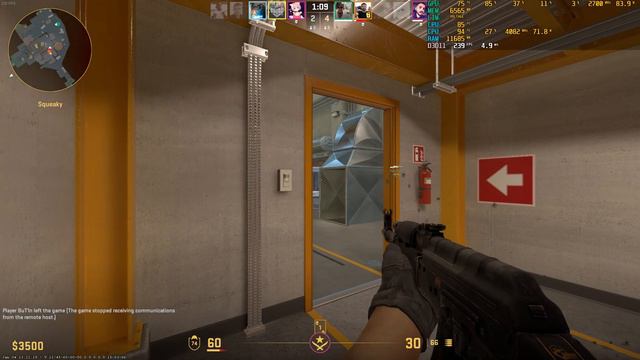 CS2 on RTX 4060 Laptop Asus TUF F17 смотреть онлайн