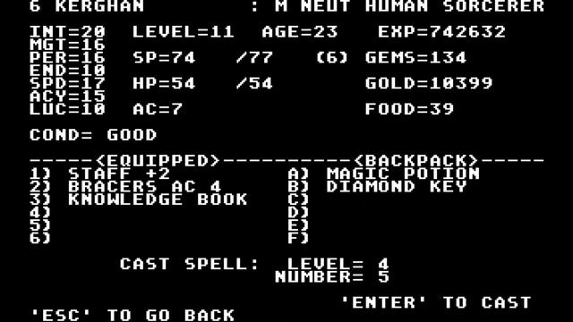 Let's Play Might and Magic Book One - The Secret of the Inner Sanctum Episode 44 смотреть онлайн