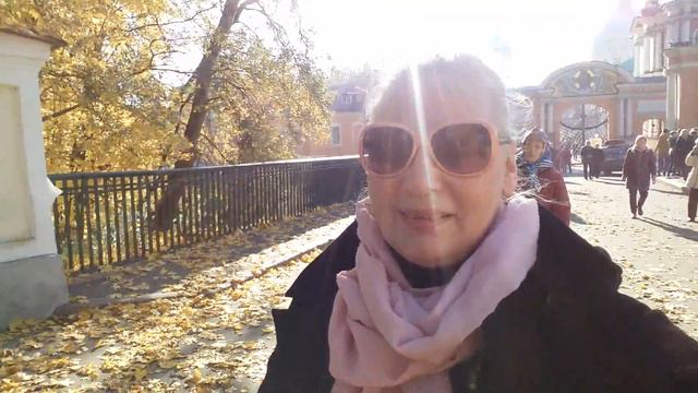 р. Монастырка. Александро-Невская Лавра. Петербург. 14.10.2018 г. смотреть онлайн