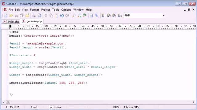 Beginner PHP Tutorial 158 Protecting Email with String to Image Part 2 смотреть онлайн