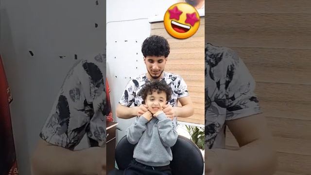 Кудрявые волосы #стрижкамужская #для детей смотреть онлайн