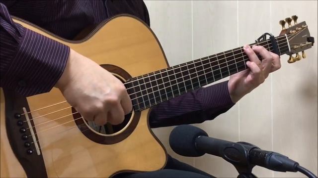 Moon River-Henry Mancini (Fingerstyle guitar) [TAB available] смотреть онлайн