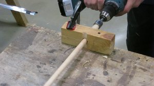 Простой способ изготовления круглых палочек