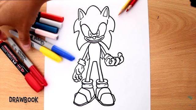 How to draw Sonic.EXE (step by step) смотреть онлайн