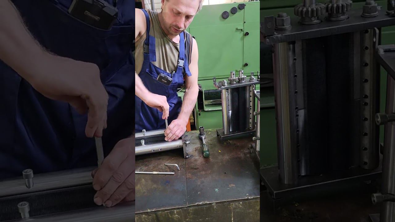 Табакорезка новая ИРС270/50/1М1 с автоматической регулировкой гребенок! смотреть онлайн