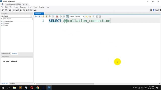 How to Show the Collation of your Connection in MySQL смотреть онлайн