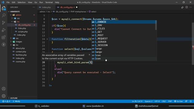 06 - Hotel Booking Website using PHP and MySQL | Admin Login Panel смотреть онлайн
