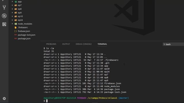 สอนใช้ Visual Studio Code #6 Git Bash วิธีใช้งาน และคำสั่ง Unix 19 คำสั่ง ใน Linux смотреть онлайн