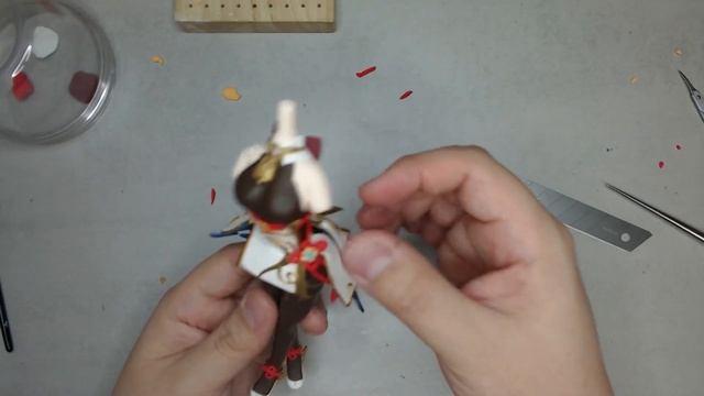 【DIY】 Ganyu Figure ? Genshin Impact ✅ Making Clay Anime ✅ 甘雨 粘土 감우