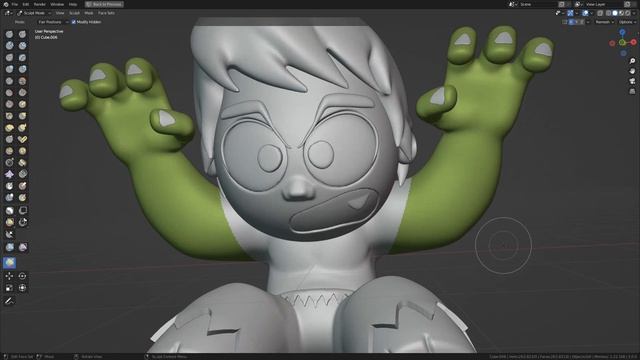 Tutorial - conoce como cortar o dividir tus esculturas en Blender смотреть онлайн