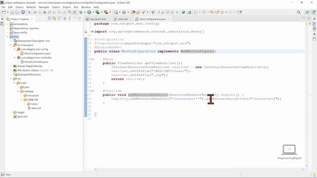 Create spring MVC project in eclipse using maven смотреть онлайн