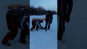 приколы на снегоходе