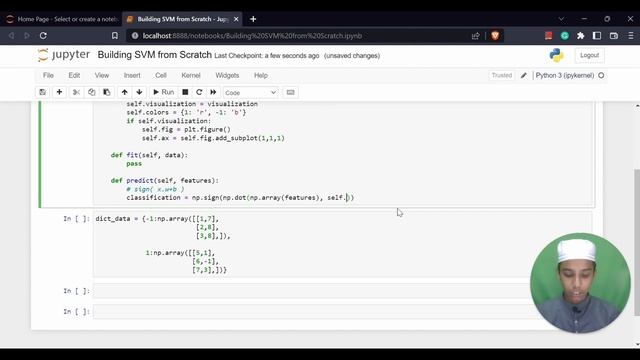 Building a Support Vector Machine from Scratch - ML with Python - Part - 22 смотреть онлайн