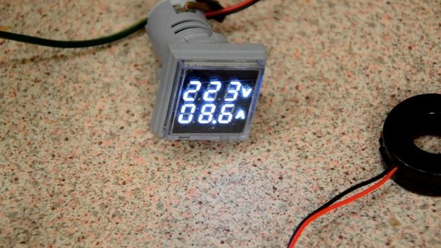 Электрощитовой Амперметр вольтметр в Реальном Времени