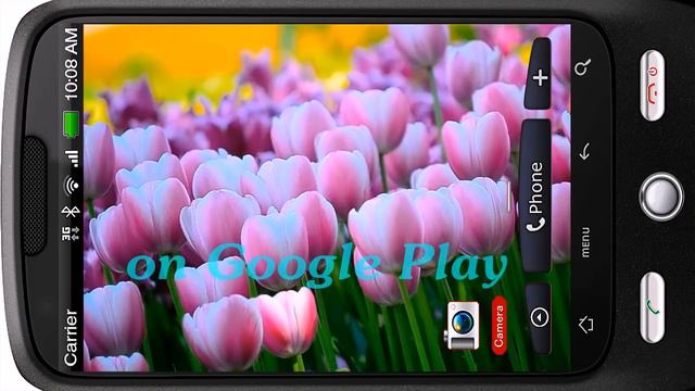 Springtime Tulips Carpet Bloom Deluxe 3D Personalization for Android [PiedLove] смотреть онлайн