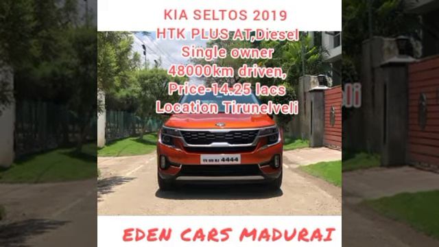 KIA SELTOS HTK PLUS AT 2019 FOR SALE смотреть онлайн