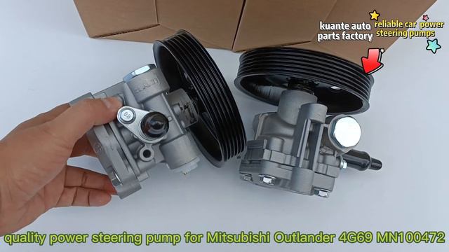 wholesales quality power steering pump for Mitsubishi Outlander 4G69 MN100472 from power steering смотреть онлайн