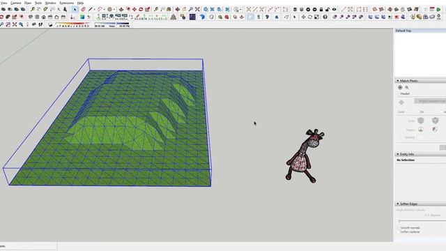 How to smooth edges in Sketchup смотреть онлайн