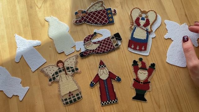 Готовая работа: Homespun Holiday Dimensions
