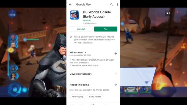 DC WORLDS COLLIDE | Best Batman SUPERMAN Game is out for Android | Gameplay? смотреть онлайн