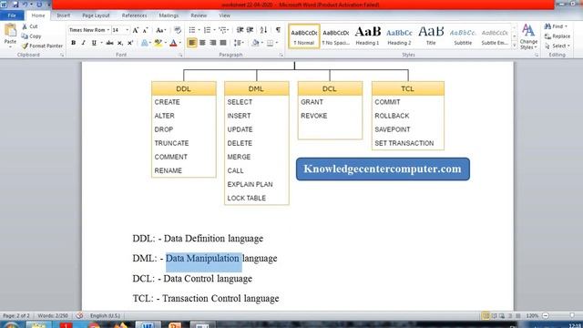 MySQL UPDATE And DELETE command and Important Terminology with practical Example смотреть онлайн