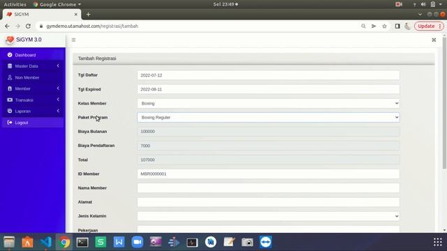 Software Gym 3.0. Alur Data Member . Aplikasi Management Keuangan Gym Versi 3.0 смотреть онлайн