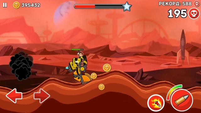 Hills Of Steel - АТАКА МАРСА жесткий уровень 15 БЕЗУМНЫЙ ТАНК АТЛАС против БОССА прохождение игры. смотреть онлайн