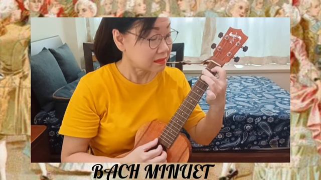 Bach Minuet (arr. by Mike Lynch) for chord melody ukulele [Kamaka HF3 100th Anniversary Tenor] смотреть онлайн