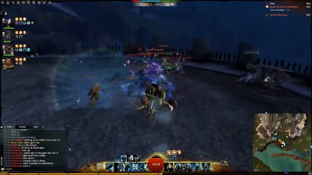 Отбиваем атаку на хиллс. Dalzone, WWW event 14.02.13. |Guild Wars 2| смотреть онлайн