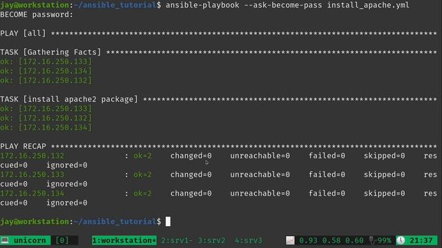 Getting started with Ansible 06 - Writing our first Playbook смотреть онлайн