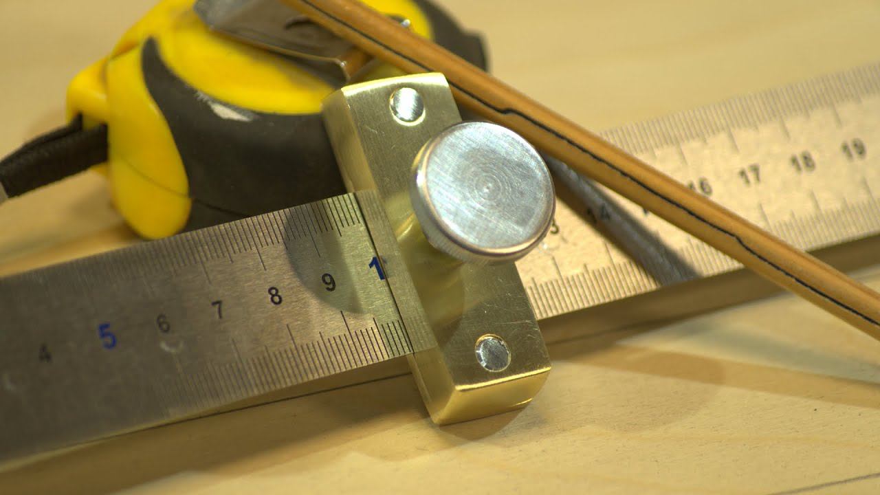 Упор для линейки/простой разметочный рейсмус #shorts смотреть онлайн