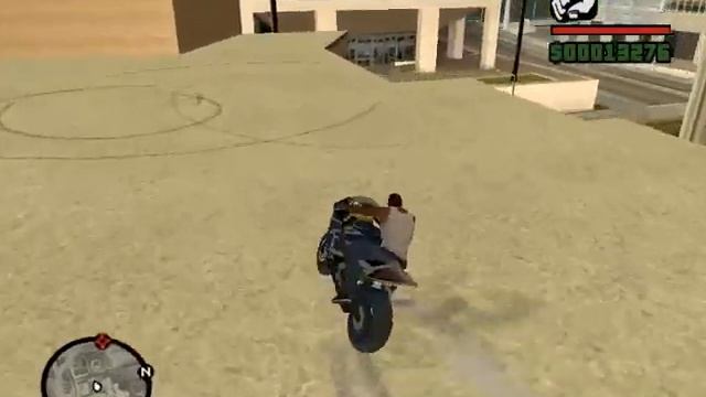 Трюки на мото в GTA SA GT MOD #2 смотреть онлайн