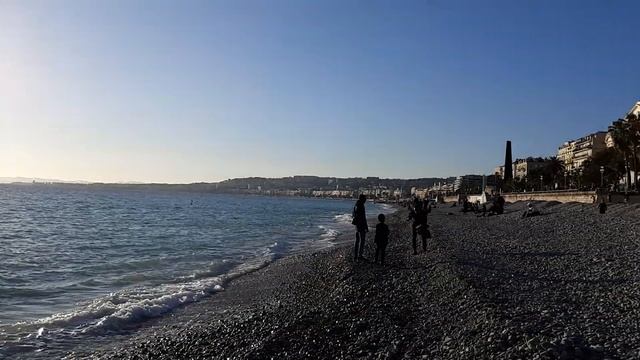 Набережная Ниццы, Франция # Seafront Nice, France смотреть онлайн