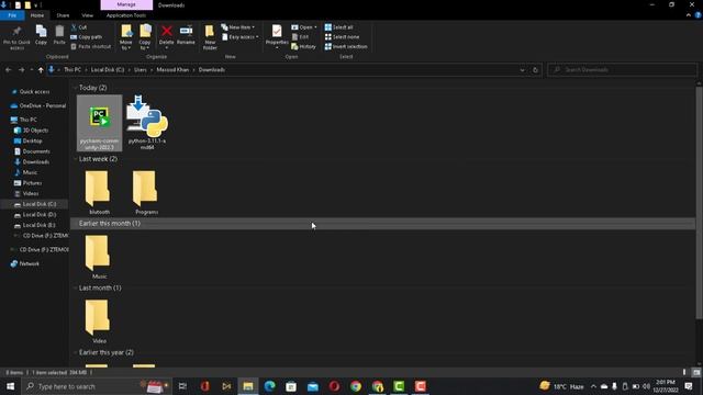 How To Install PyCharm IDE On Window 10 For Beginners! (Complete Python 3.11 Setup Tutorial) смотреть онлайн