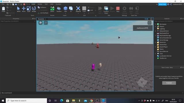 How to make a working Piggy bot with Jumpscare camera!! #3 Roblox Studio Tutorial смотреть онлайн